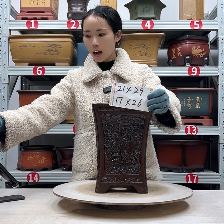 花盆紫砂紫砂花盆