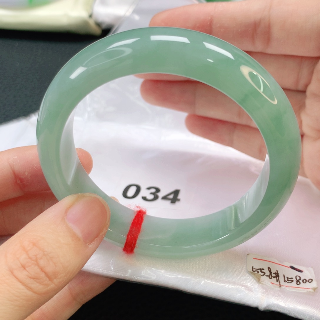 未镶嵌手镯翡翠缅甸55