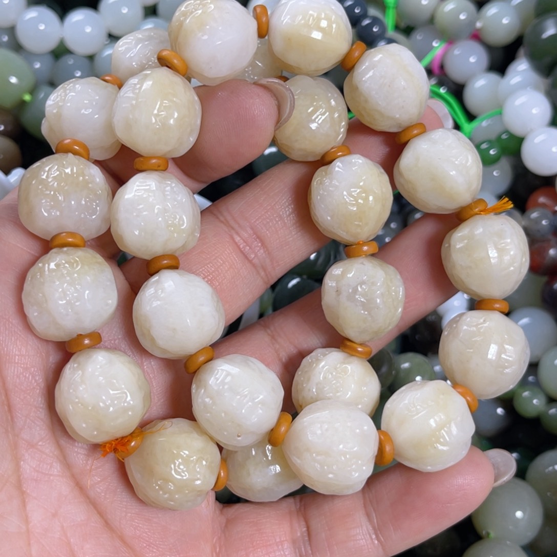 和田玉手链未镶嵌