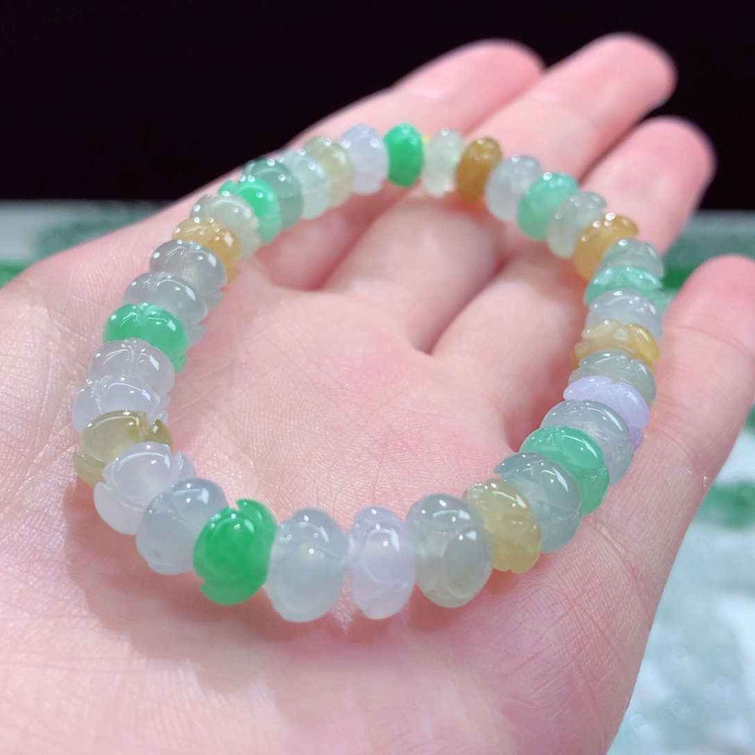 未镶嵌手链翡翠天然翡翠