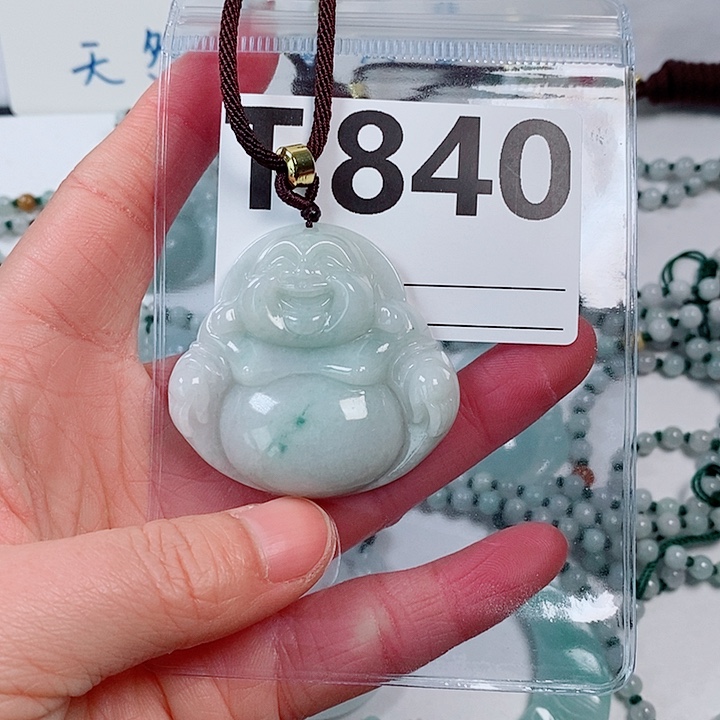 翡翠颈饰未镶嵌天然