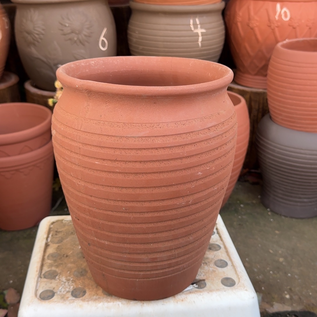 紫砂花盆口20高26宜兴紫砂