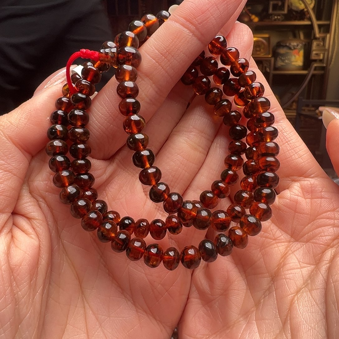 琥珀未镶嵌裸石抚顺琥珀20040-6六