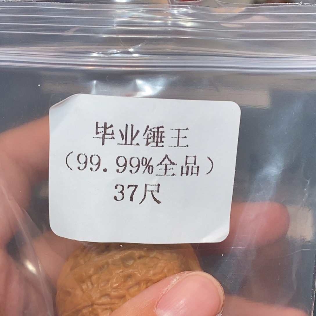 文玩核桃吊坠37锤王