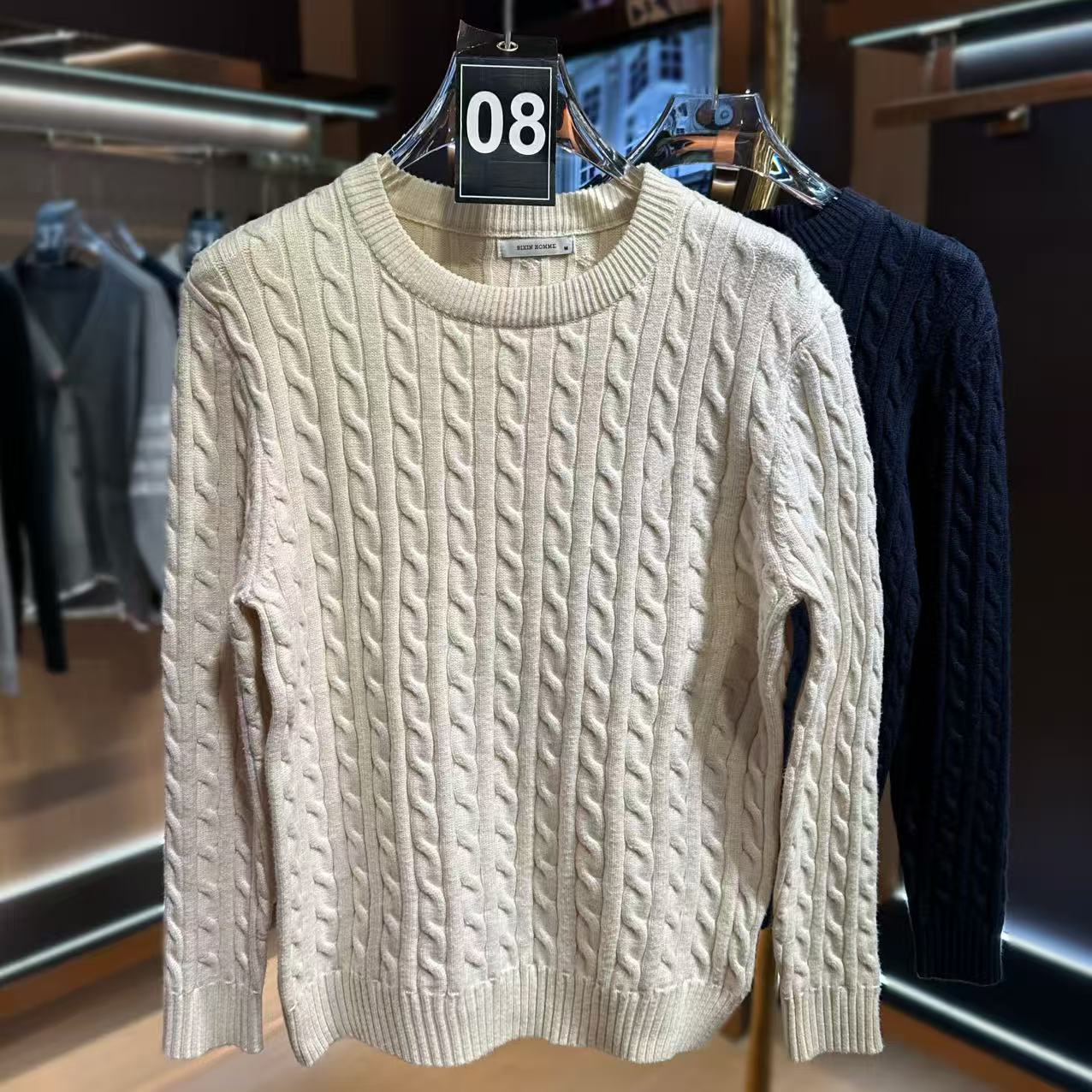 【8号链接】秋冬设计轻奢old money老钱风毛衣85156-5