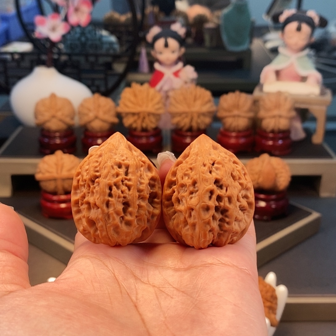 陌****把件文玩核桃34.5沈鸡