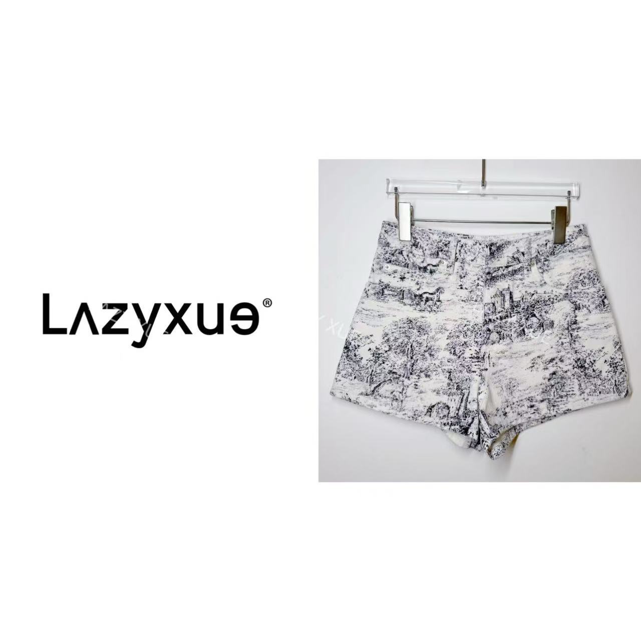 薛懒懒/“森林世界”春夏老花经典动物系列短裤 ZK65