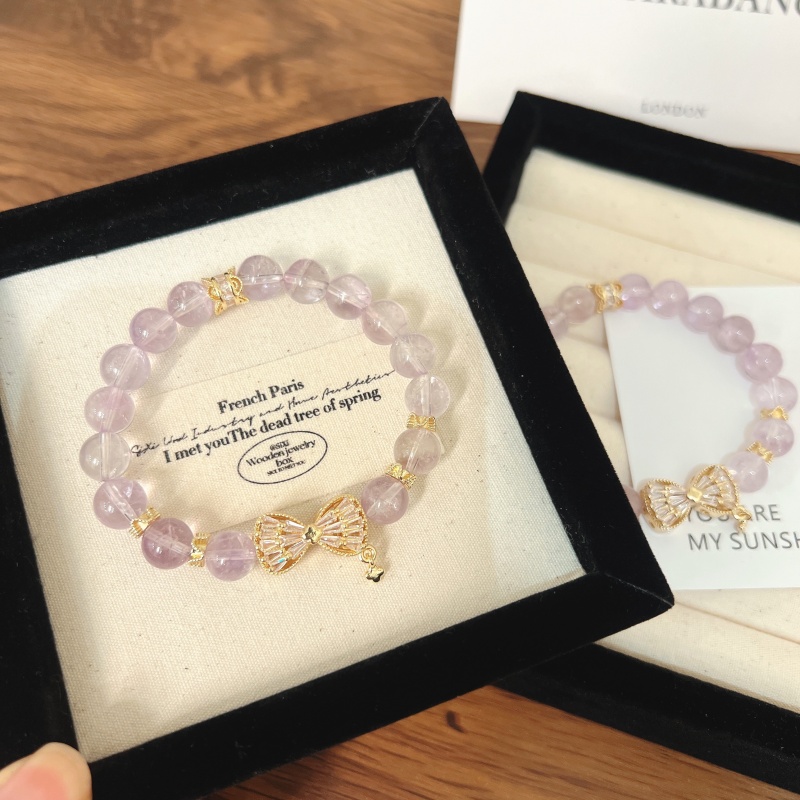 X564[迪士尼公主 ]玻利维亚紫水手链高端轻奢手串多样性发一