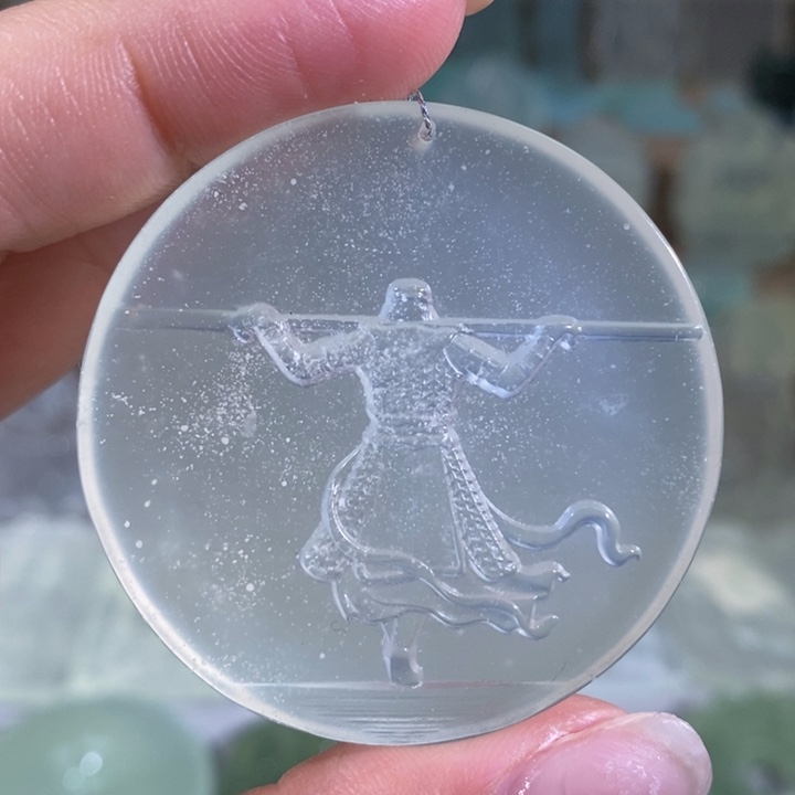 岫玉吊坠未镶嵌吊坠