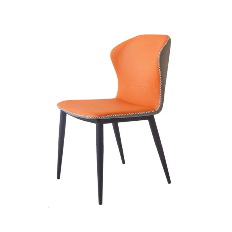 拍1发2 餐椅蝴蝶椅北欧轻奢家用餐椅意式酒店洽谈椅咖啡靠背椅子