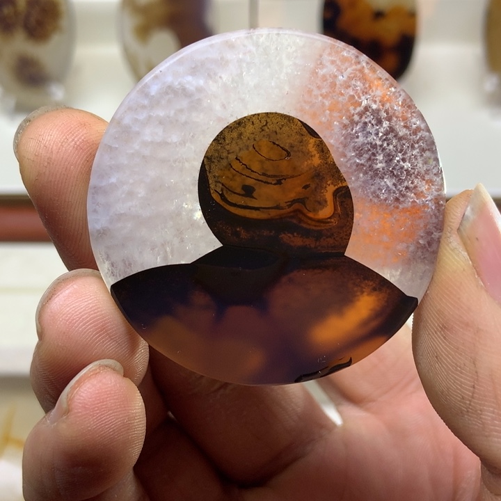 玛瑙/玉髓未镶嵌颈饰