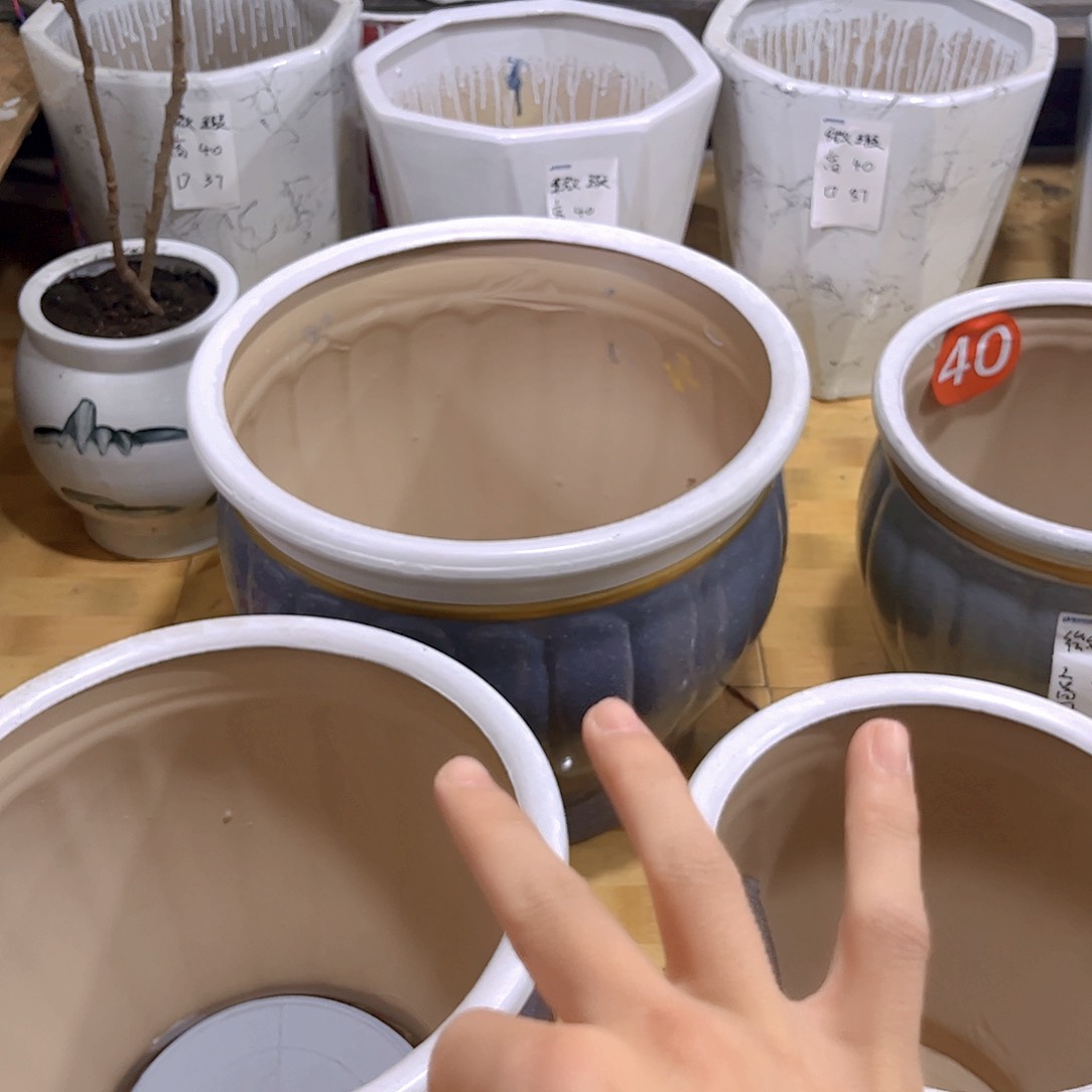 陶瓷花盆默认微瑕