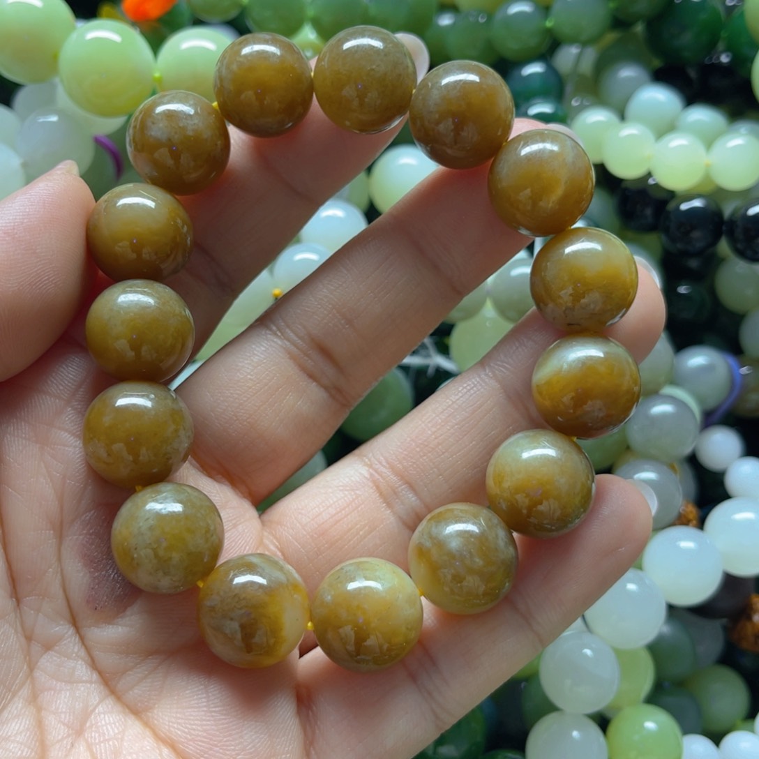 和田玉手链未镶嵌