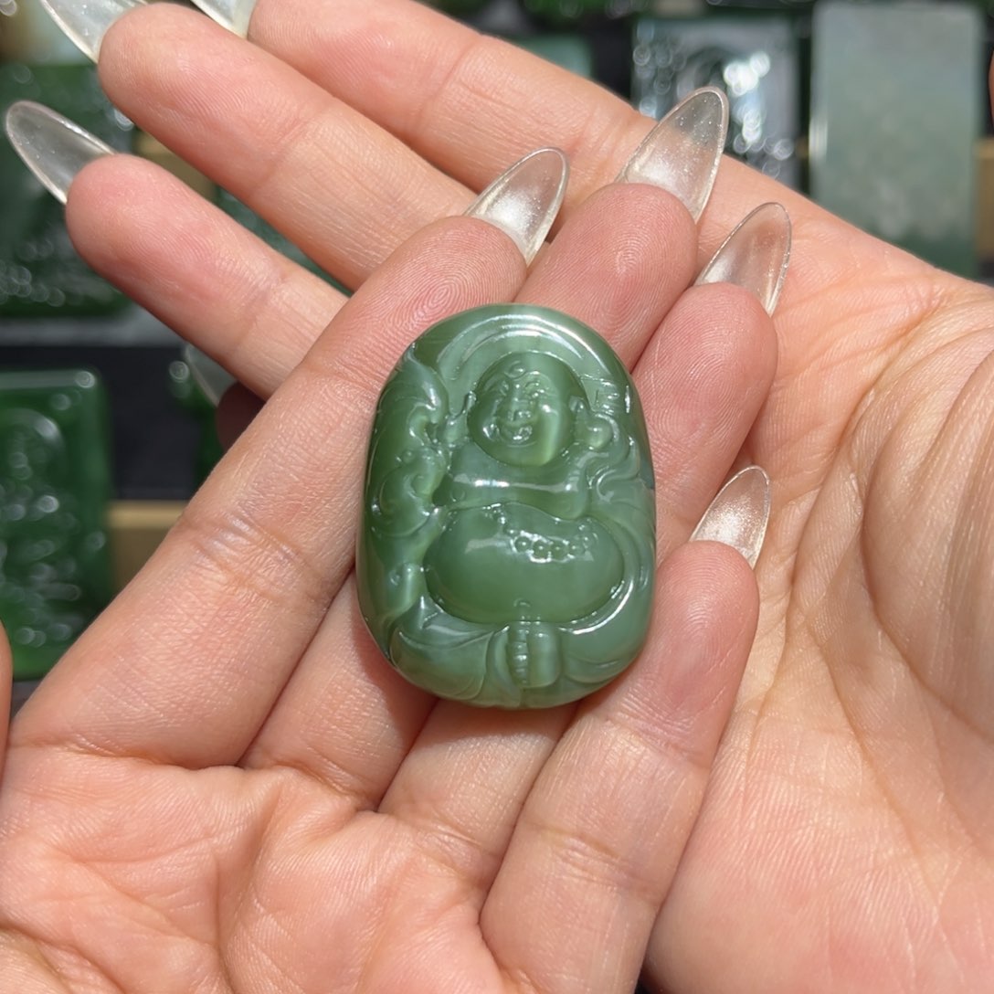 和田玉挂件未镶嵌