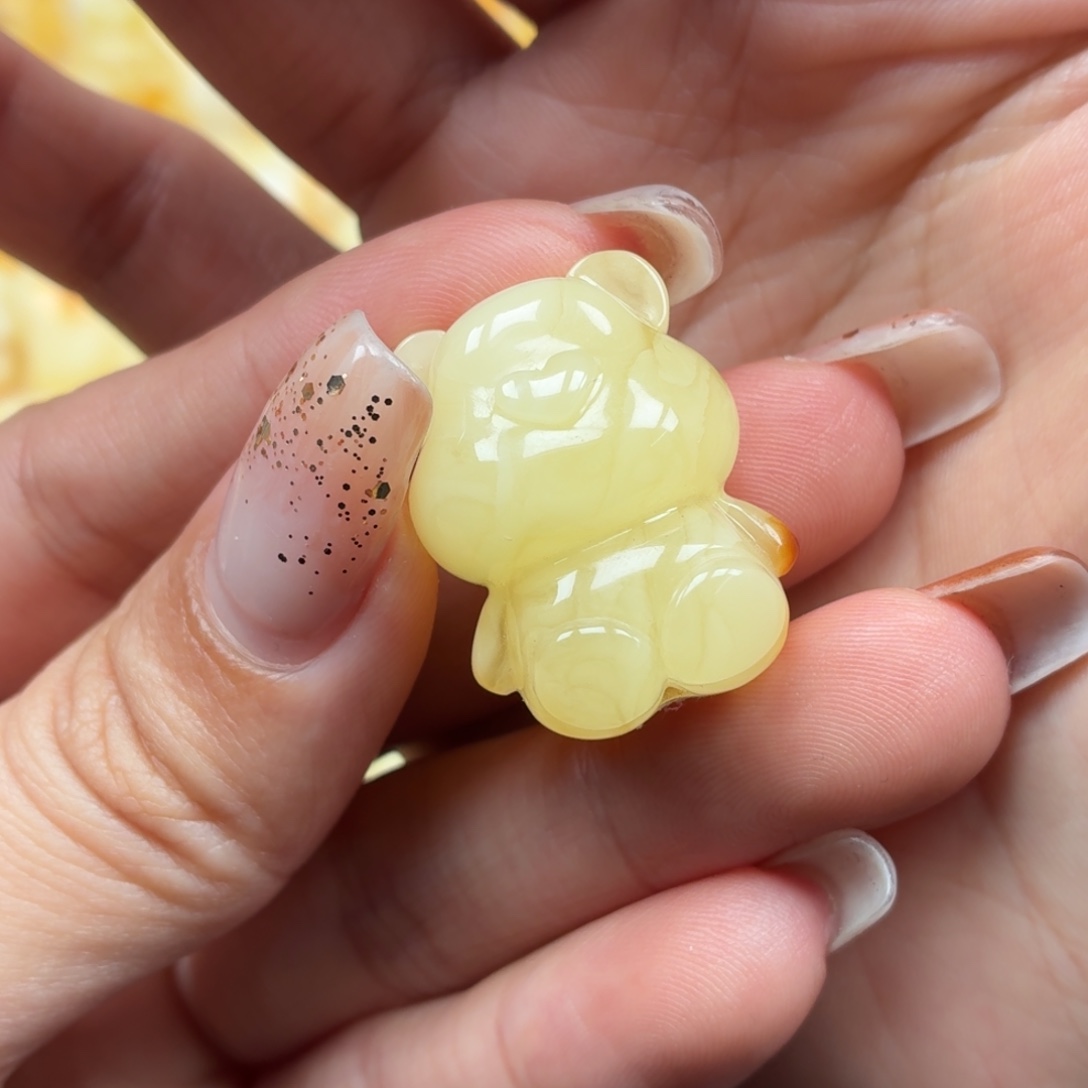 琥珀未镶嵌裸石蜜蜡