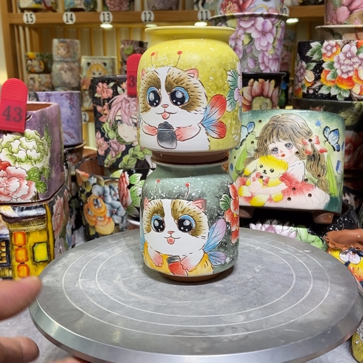 景德镇艺术手绘作品