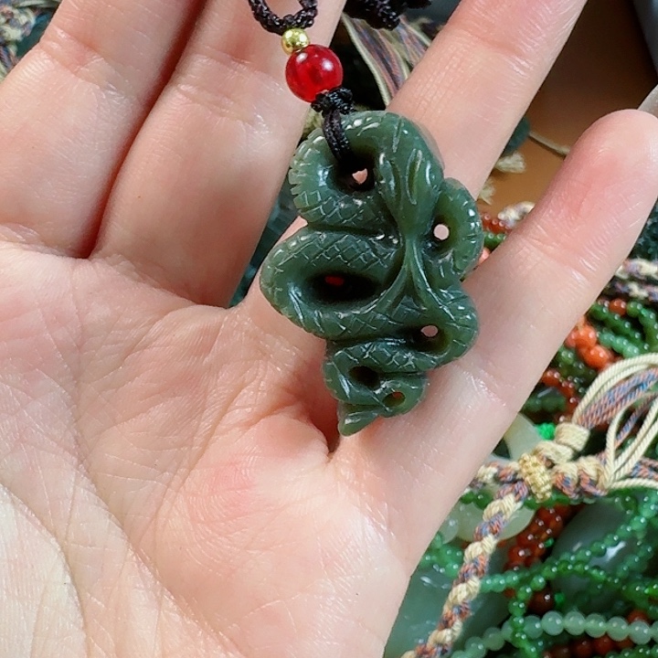 和田玉把件未镶嵌