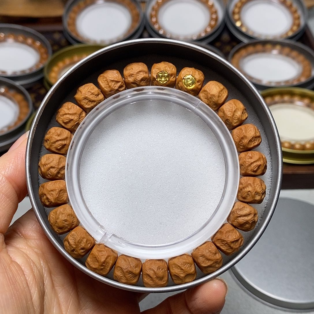 猴头核桃手串353号10-11左右18K双标观山无相全品