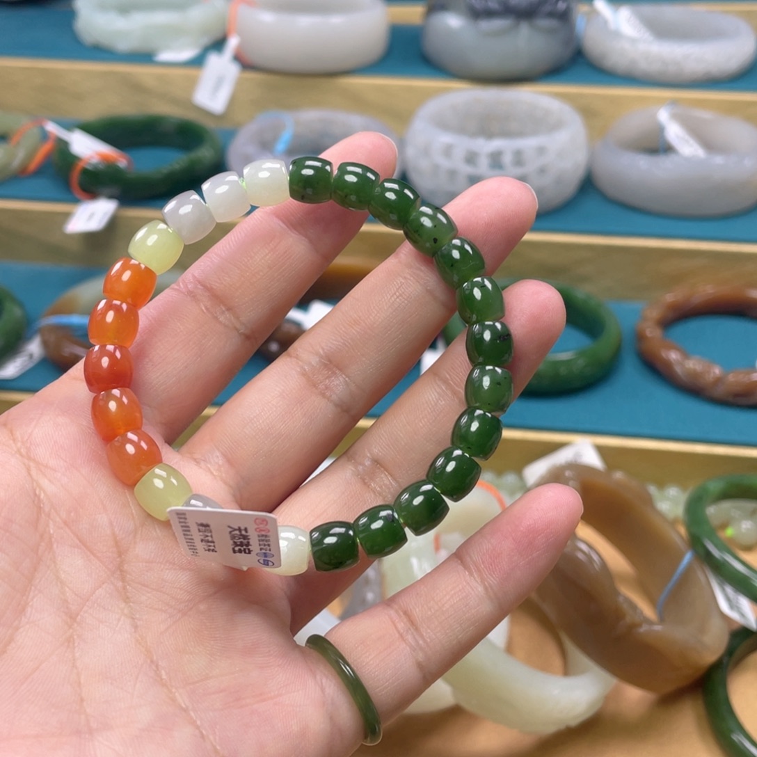 手链未镶嵌和田玉