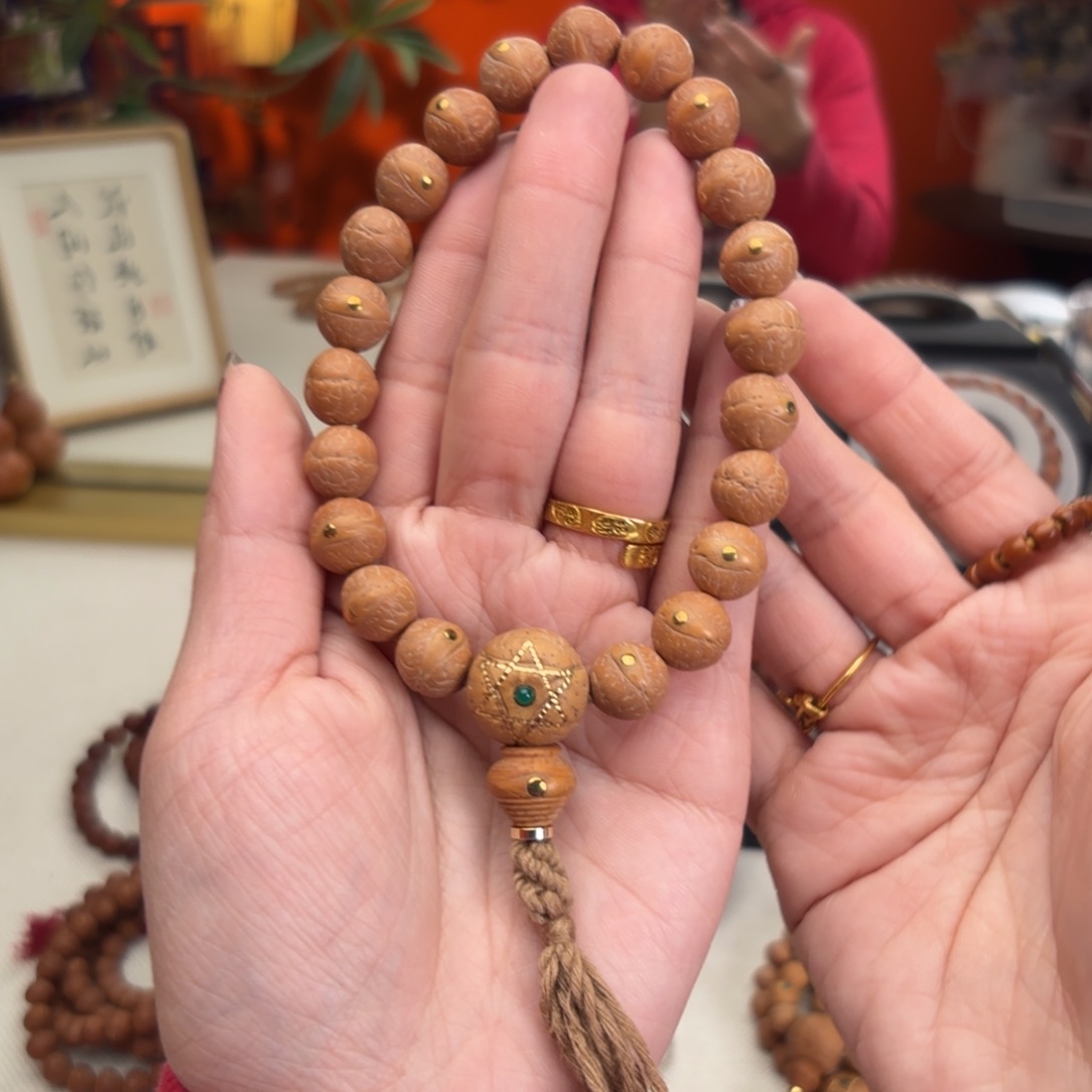 凤眼菩提吊坠11毫米铜单圈