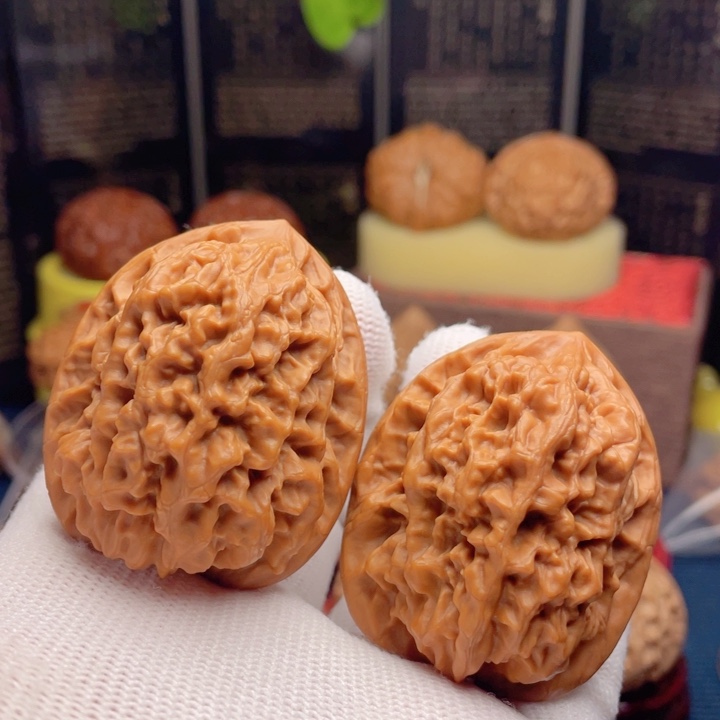 吊坠文玩核桃40罗汉头