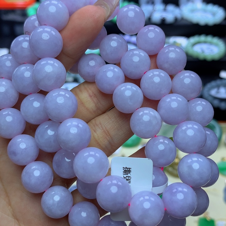 翡翠手链未镶嵌翡翠11.3-12.5