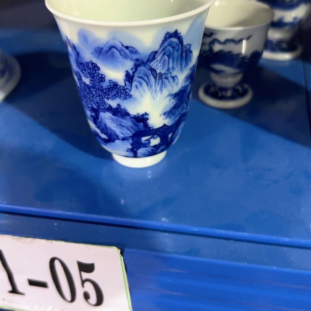 景德镇手工手绘茶杯