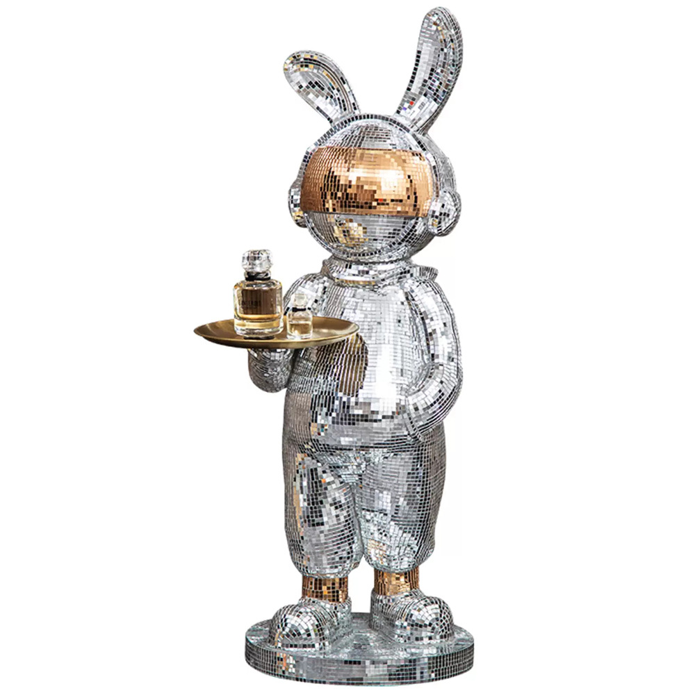 30cm大表姐桌面摆件玄关熊大摆件落地客厅存钱罐家居装饰品