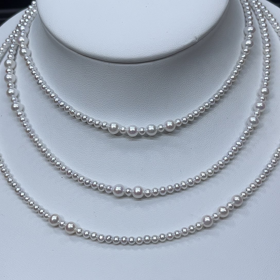 淡水珍珠银S925镶嵌颈饰