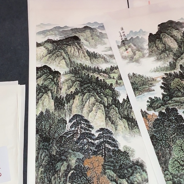 国画国画作品集的艺术品有