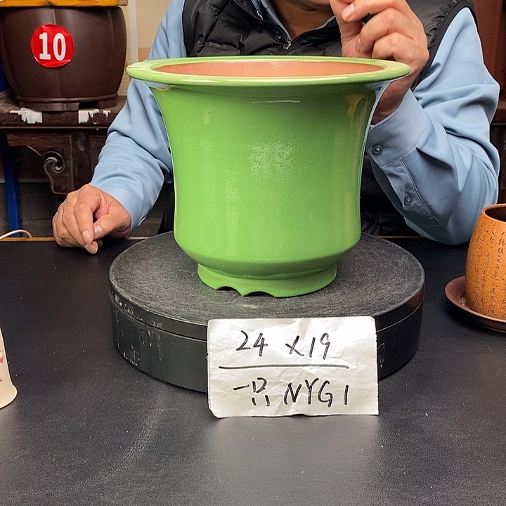 紫砂花盆货号一只NYG1