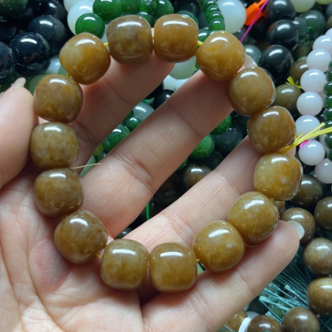 和田玉手链未镶嵌