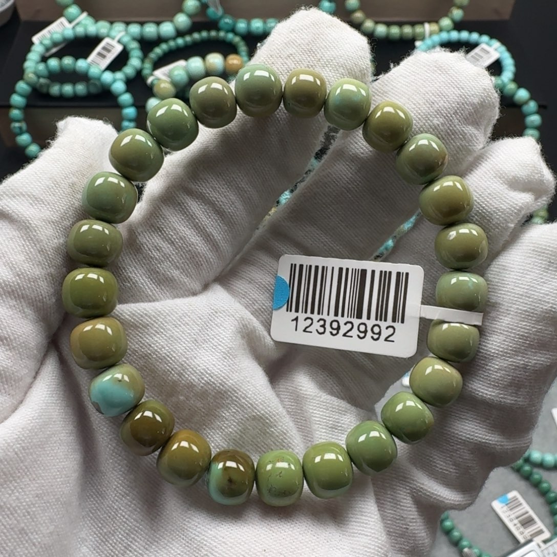 绿松石未镶嵌挂件