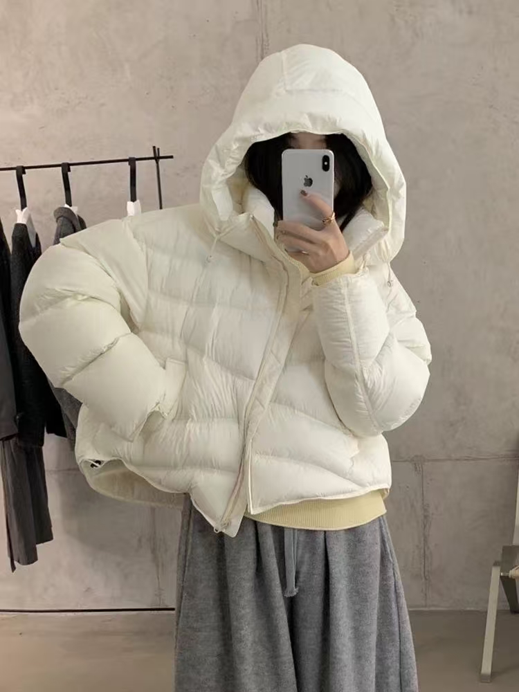 88385  B 韩版女款2025冬季百搭舒适休闲洋气羽绒服