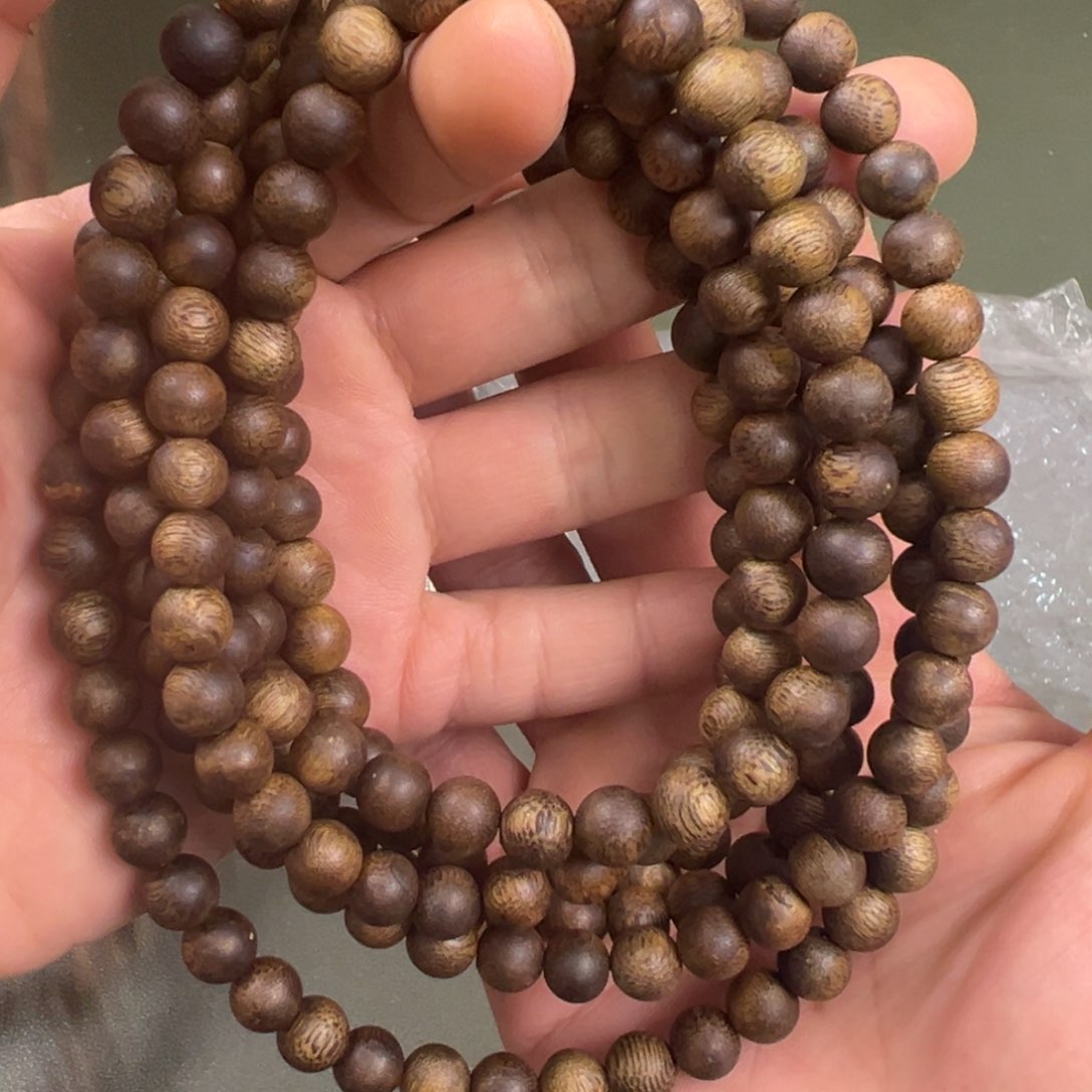沉香手串海南流油王多圈多样性发一08/22g