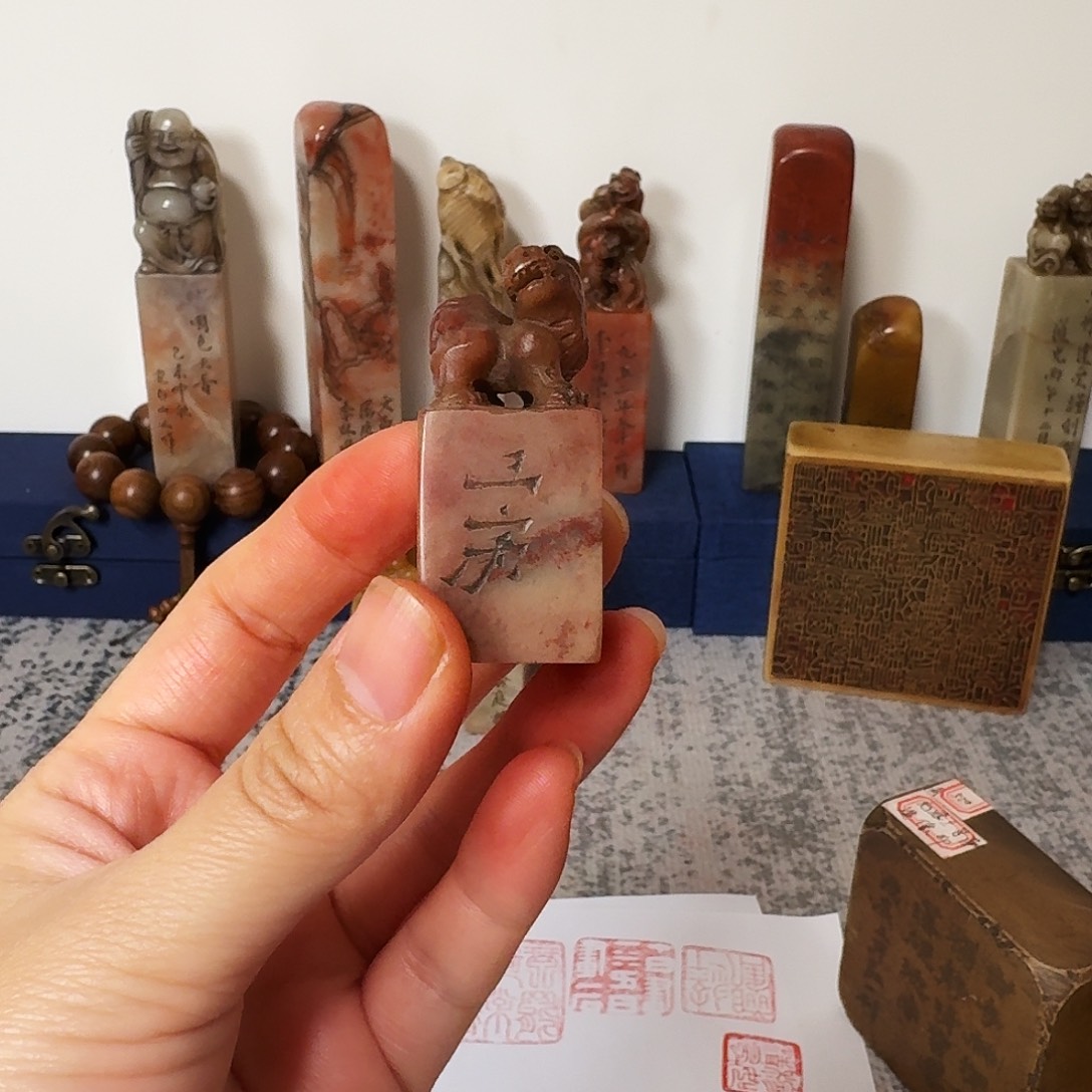 寿山石印石寿山石小方章