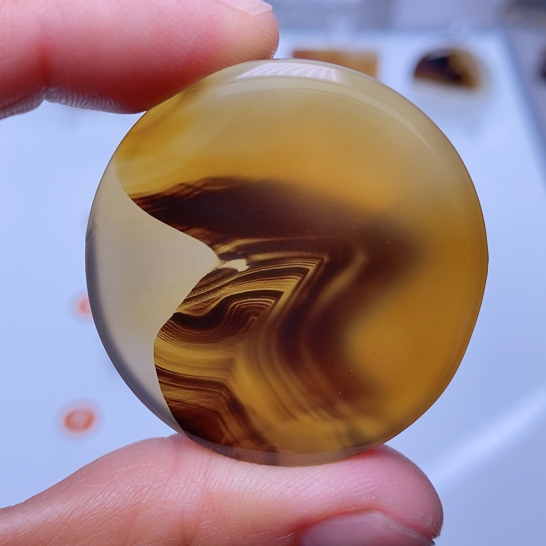 玛瑙/玉髓珠宝半成品未镶嵌