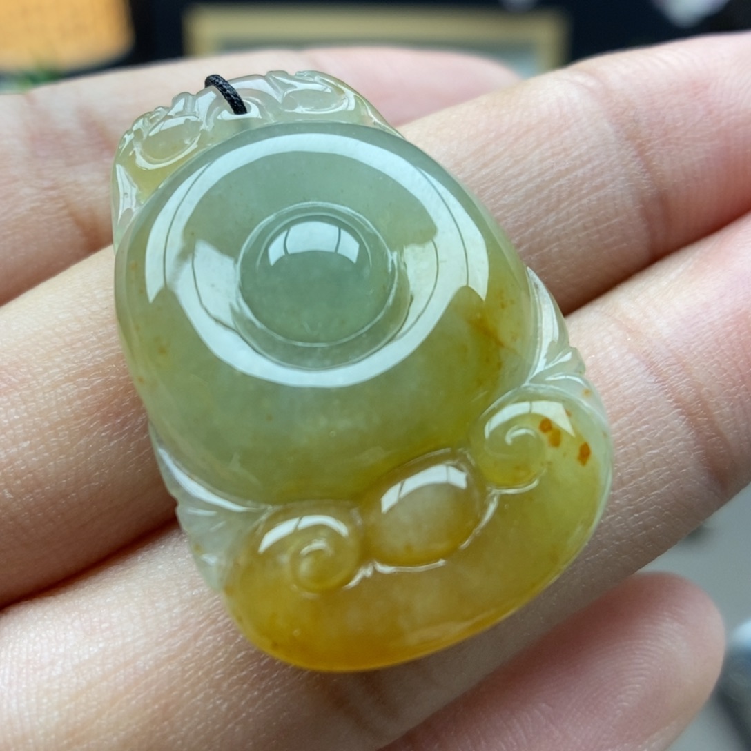 翡翠未镶嵌颈饰吊坠61