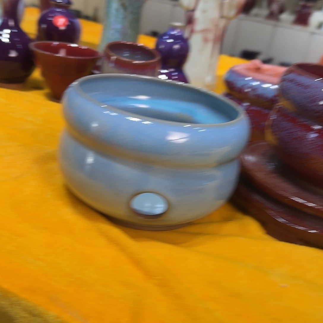 陶摆件郑家钧窑摆件