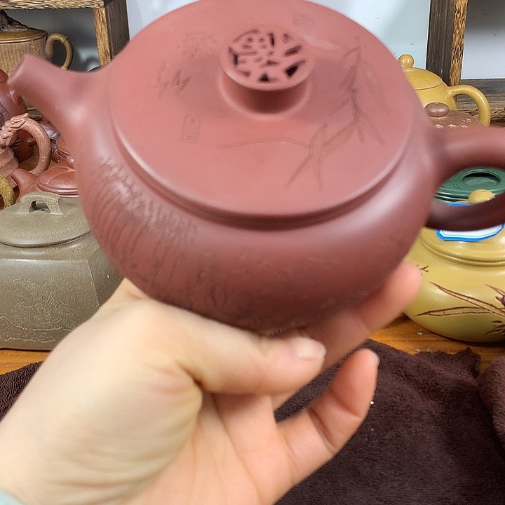 茶壶紫砂紫砂微瑕