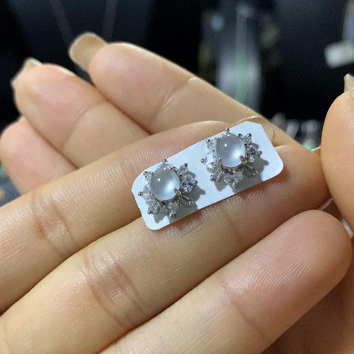 翡翠银S925镶嵌戒指