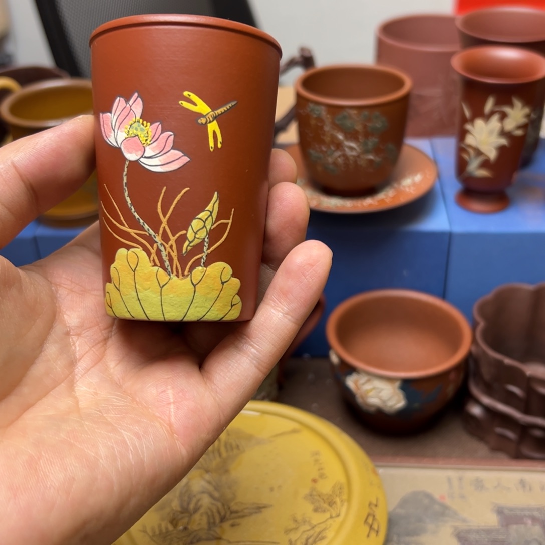 紫砂茶杯紫砂主人杯100cc