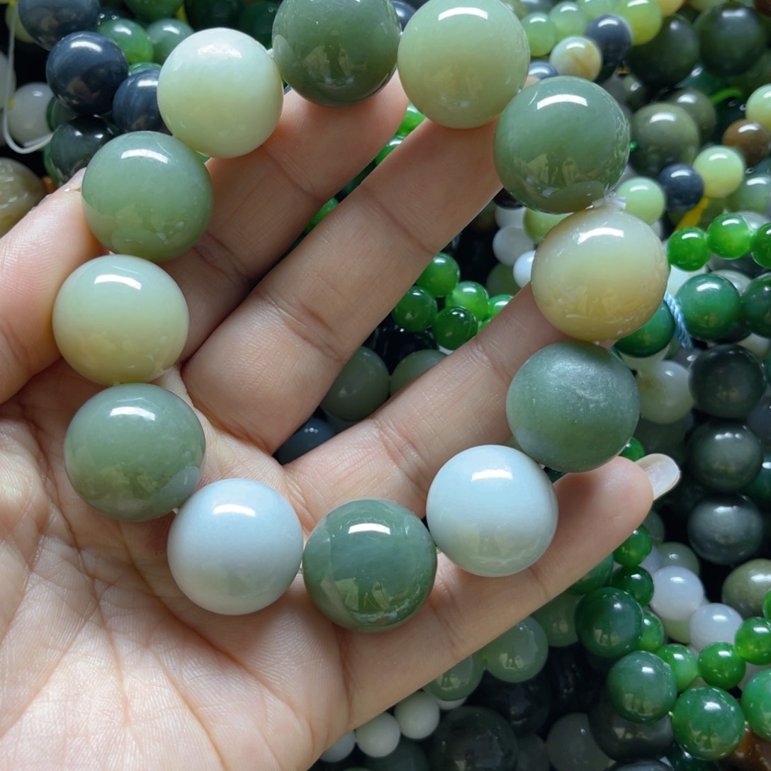 和田玉手链未镶嵌