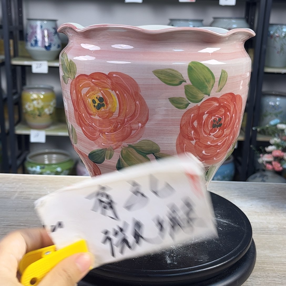 罐1xc景德镇陶瓷花盆