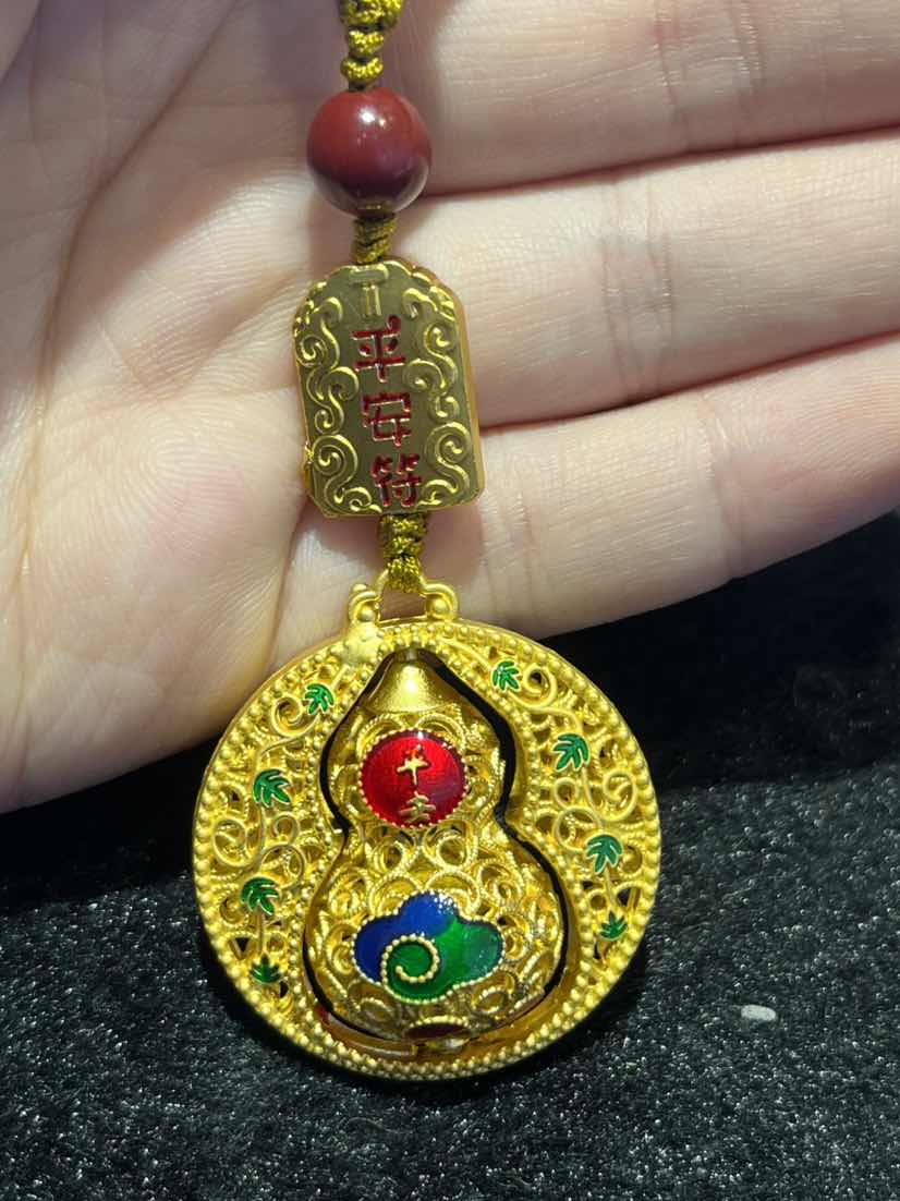 时尚平安葫芦钥匙扣