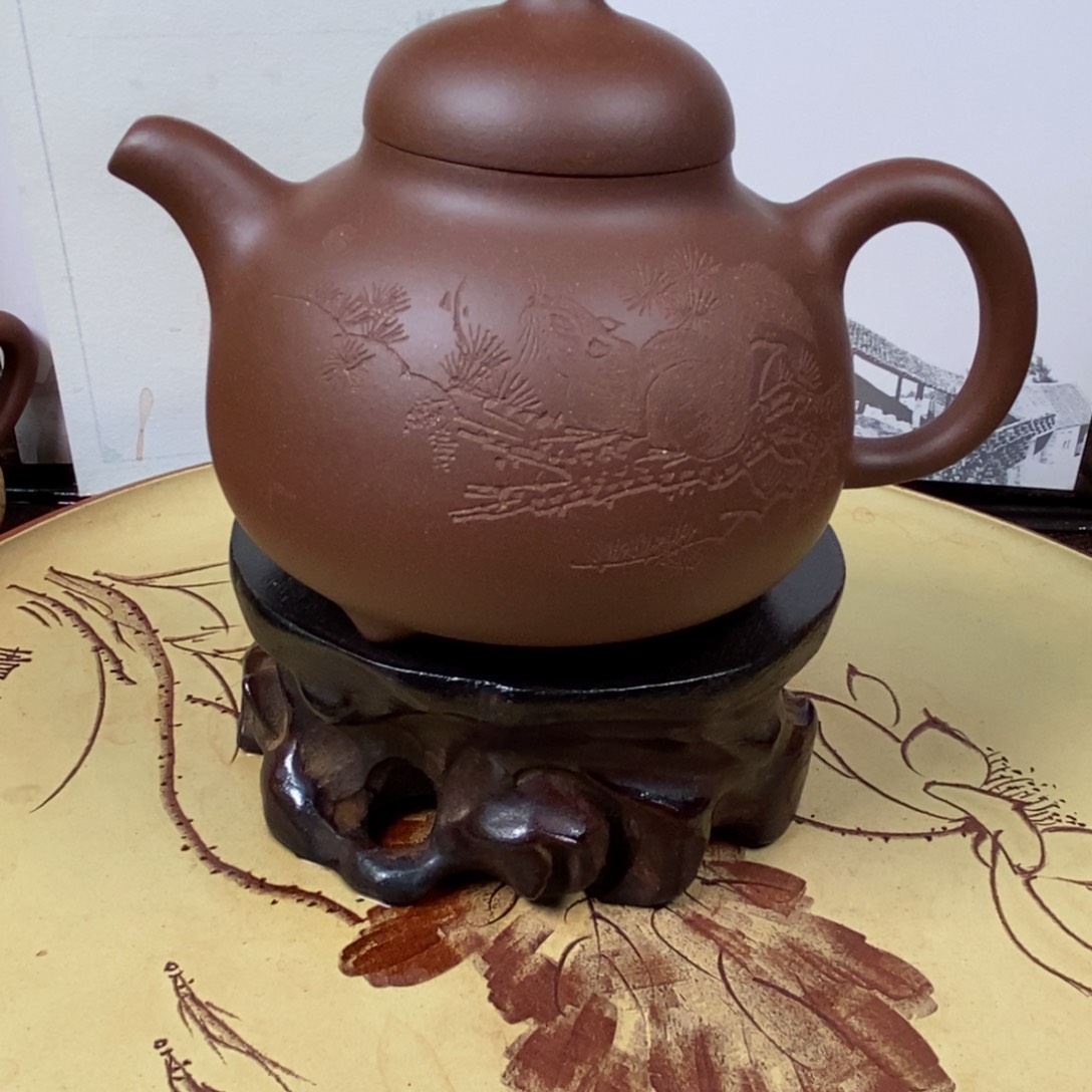 紫砂茶壶底槽清280容量高工