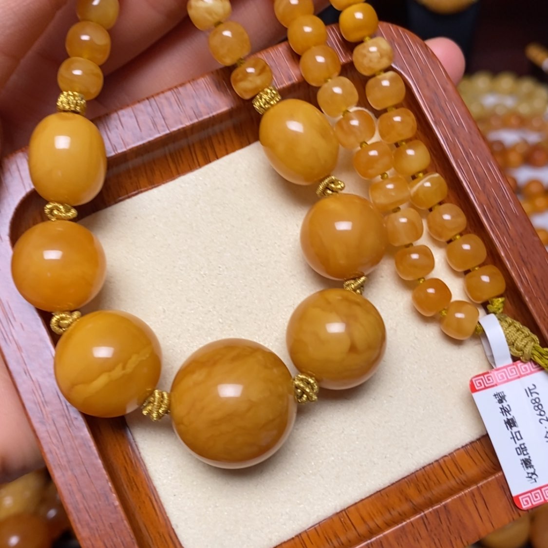 【闪购商品】未镶嵌颈饰蜜蜡项链