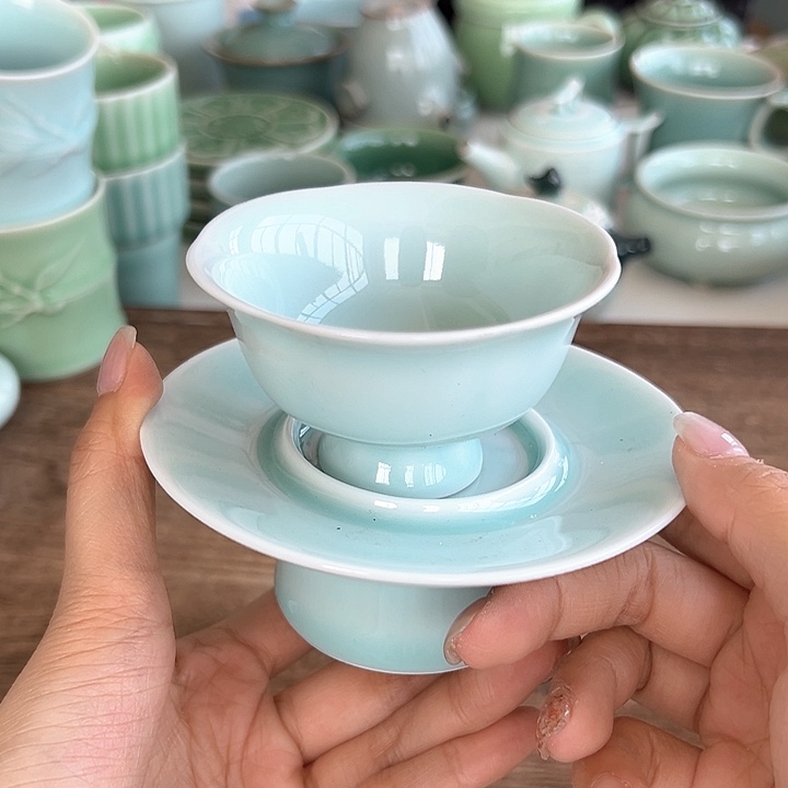 小米茶器龙泉青瓷