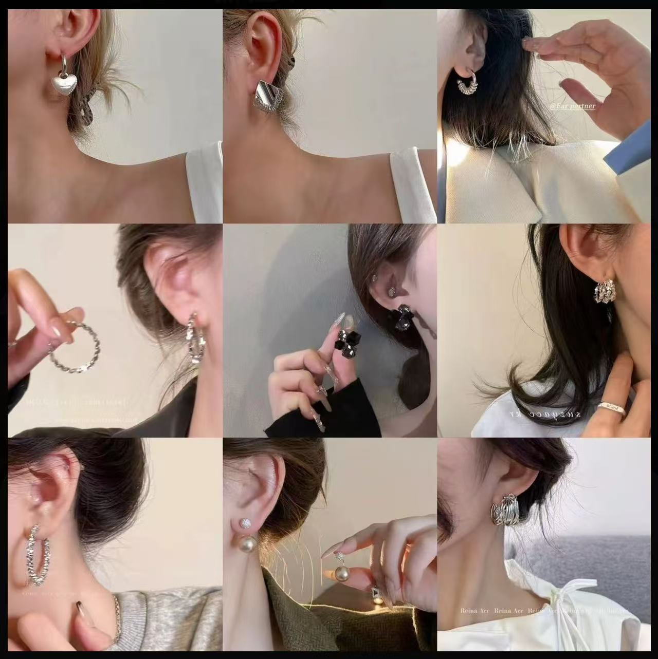  时尚百搭耳钉（孤品捡漏）-A999