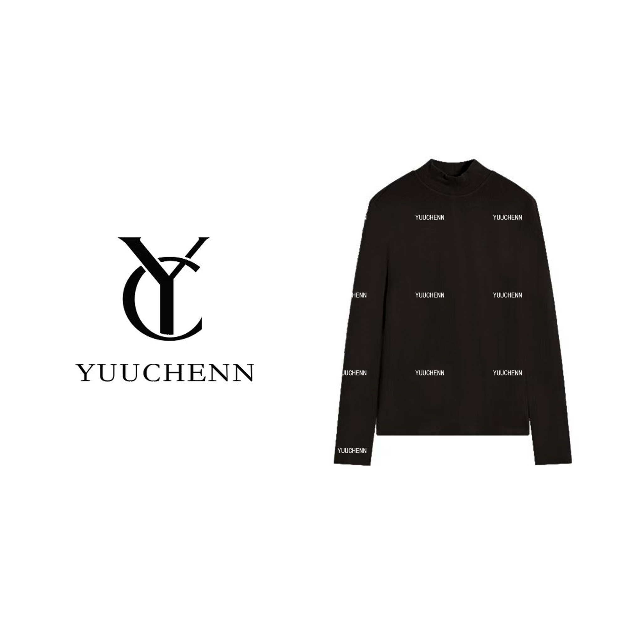 YUUCHENN"清冷钓系"保暖卫衣打底上衣女士23C19953